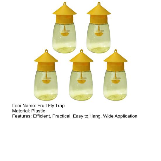 Fruit Fly Trap for Garden Hanging Melon Fly Catcher Outdoor Fly Trap Capture Fruit Flies from Trees Melons for Home Orchard