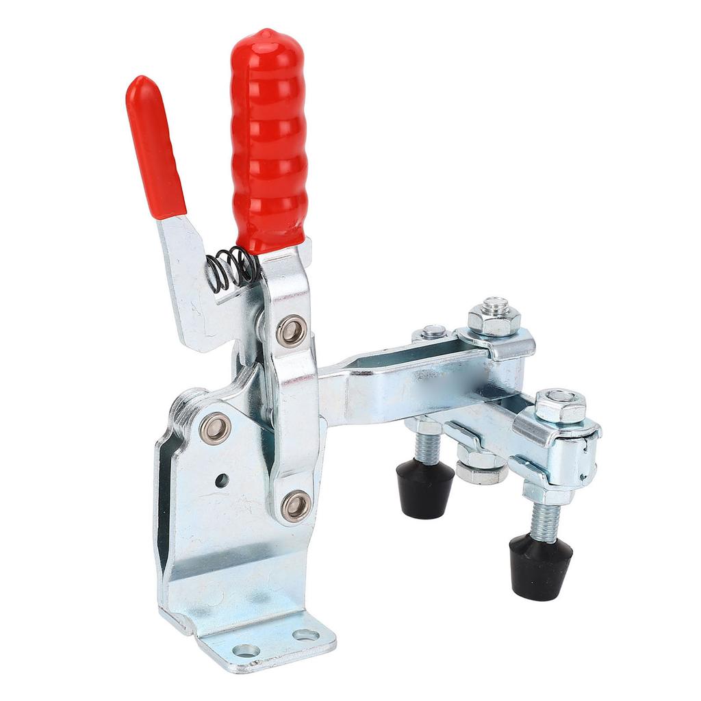 Быстросъемный вертикальный зажим с двойной головкой и двойной ручкой, усилие зажима 227 кг, вертикальный шарнирный зажим для Vi