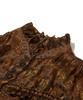 Penfield Ethnic Pattern Shirred Dress Brown_Fs1Ws09F