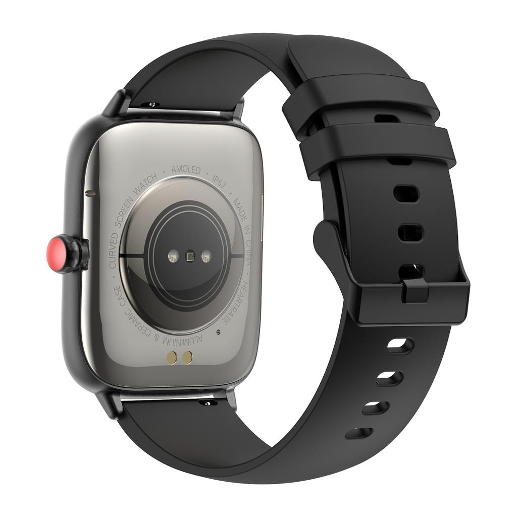 Полуумный браслет Rainbuvvy 1,75-дюймовый AMOLED емкостный сенсорный экран 390x450 Bluetooth 5.3 RTOS часы JL7012 двухъядерный 180 мАч супертонкие умные часы