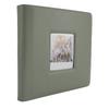 Photo Album Fit for Polaroid Wide 300 400 90x110mm Photos 36 Pages 288 Pictures Capacity PU Leather Cover Front Window