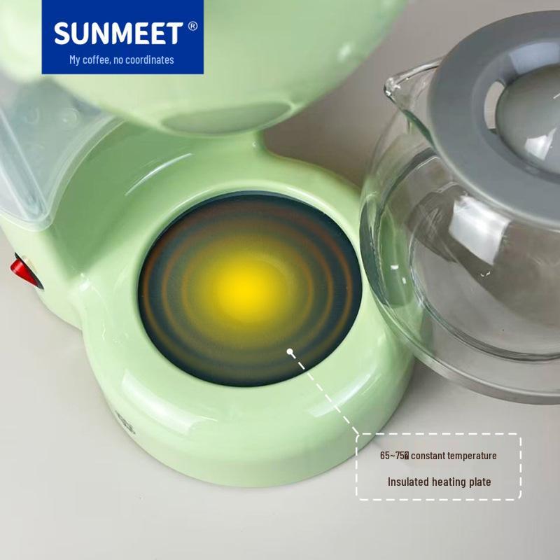 Compact Automatic Drip Coffee & Tea Maker for Home & Office