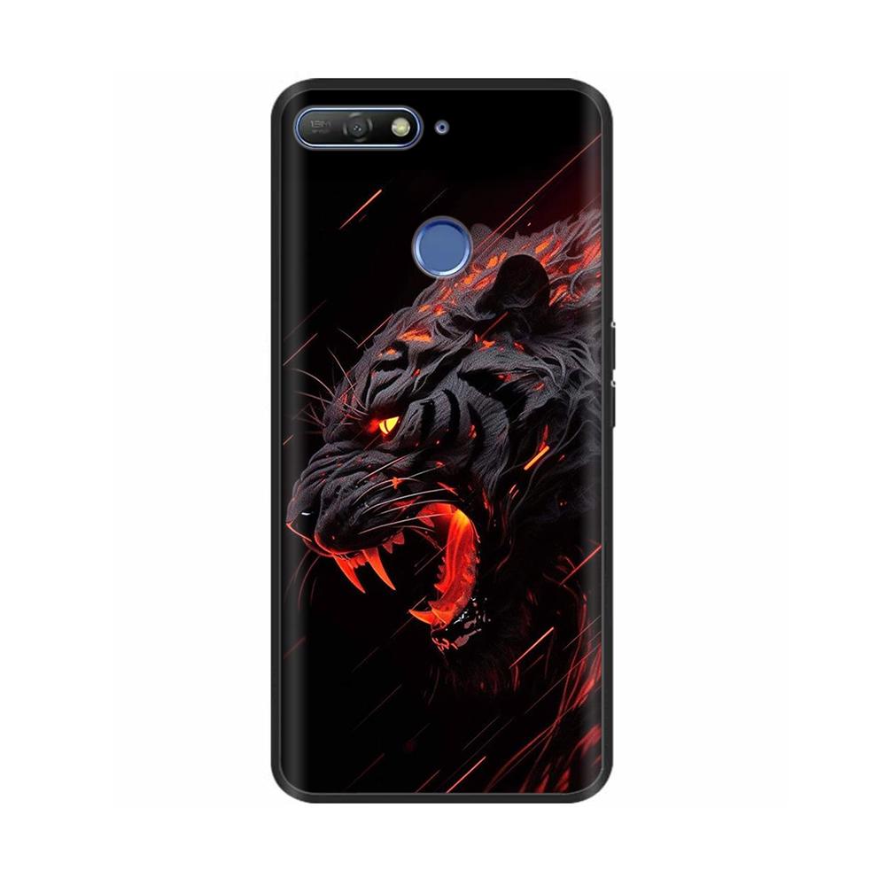 Cute Candy Painted Cover For Huawei Honor 7A Pro Case Soft Silicone Back Cover For Honor 7C Cases Honor7A Pro 5.7" Cases Bumper