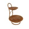 Handwoven Fruit Basket Imitation Rattan Weaving Storage Basket New Storage Rack  Living Room