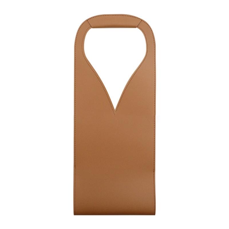 Универсальная винная сумка из ПУ кожи, чехол для вина, винная сумка для домашних посиделок и деловых ужинов, держатель-протектор для вина