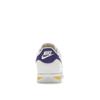 Nike Cortez Leather White Purple Maize Lakers Men's Shoes DM4044-106