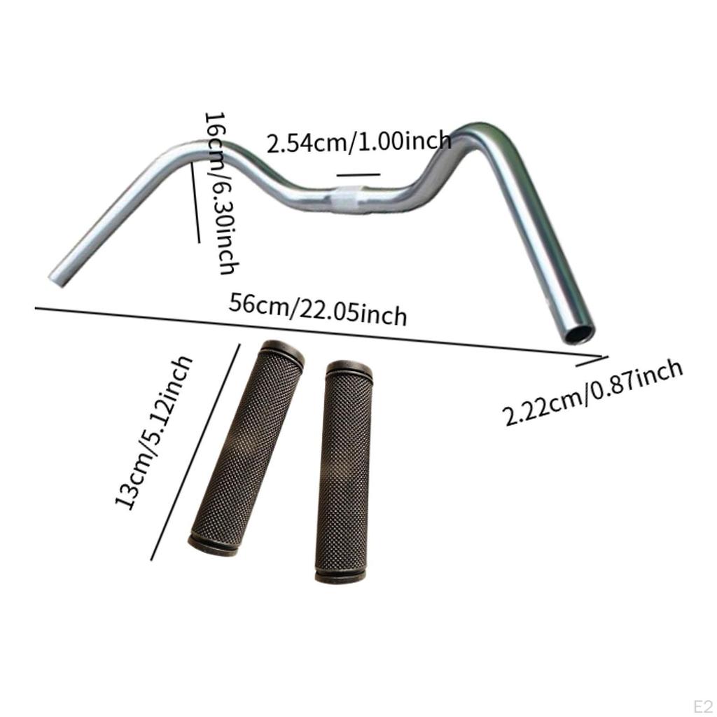 Руль для горного велосипеда с чехлами для руля, удобные ручки в винтажном стиле для шоссейного велосипеда