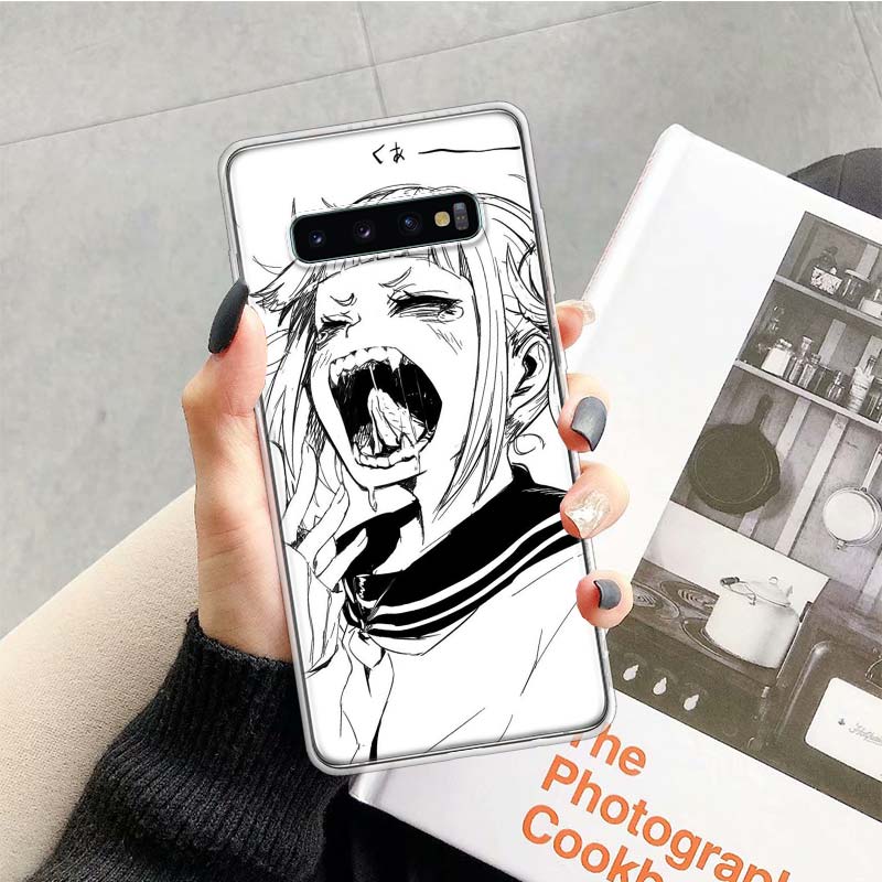 Anime Himiko Toga Boku cute Phone Case For Samsung Galaxy S26 Ultra S23 S24 S25 Edge S20 FE S21 S22 Plus Soft Print Shell Cover