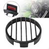 Motorcycle Headlight Grill Cover,Front Head Lamp Cover,Protector Parts Sturdy Easy To