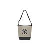 Канвасная сумка-ведро New York Yankees через плечо Унисекс Черный Серый Повседневная 3ABMS072N-50BKS