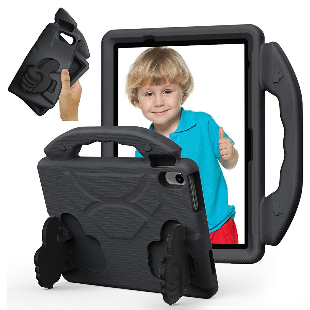 Ultra-Soft EVA Case For iPad (2025)/Air 11 (2025)/(2024)/10.9 (2022) Thumb Kickstand Tablet Cover