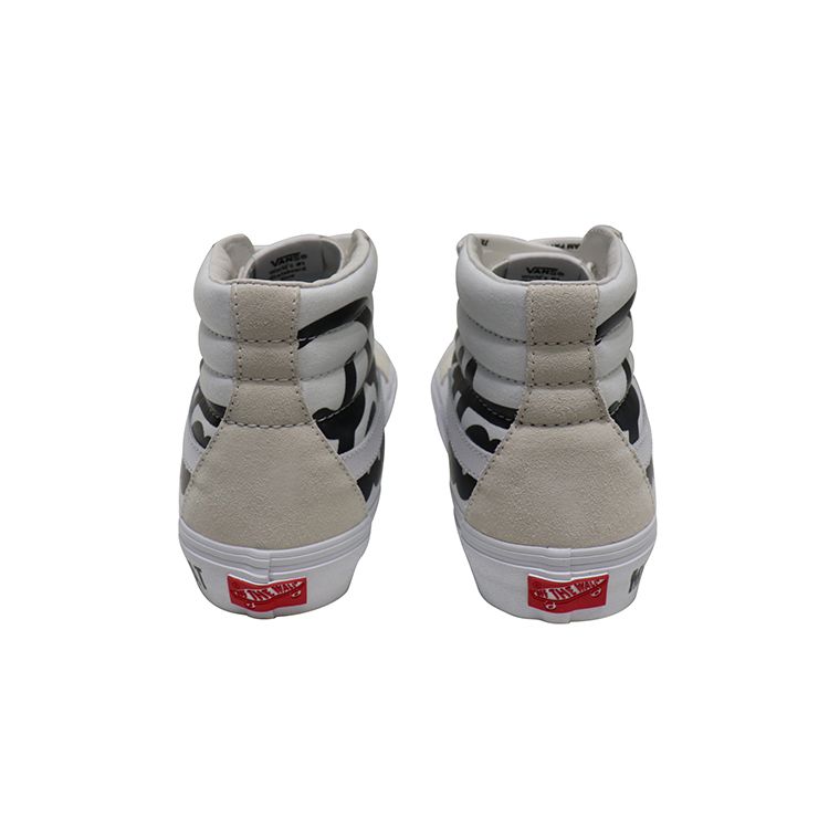 Patta x Vans Vault Sk8-Hi Reissue VLT LX Mean Eyed Cat - Белые Унисекс Кроссовки Черный VN0A4BVH5WW