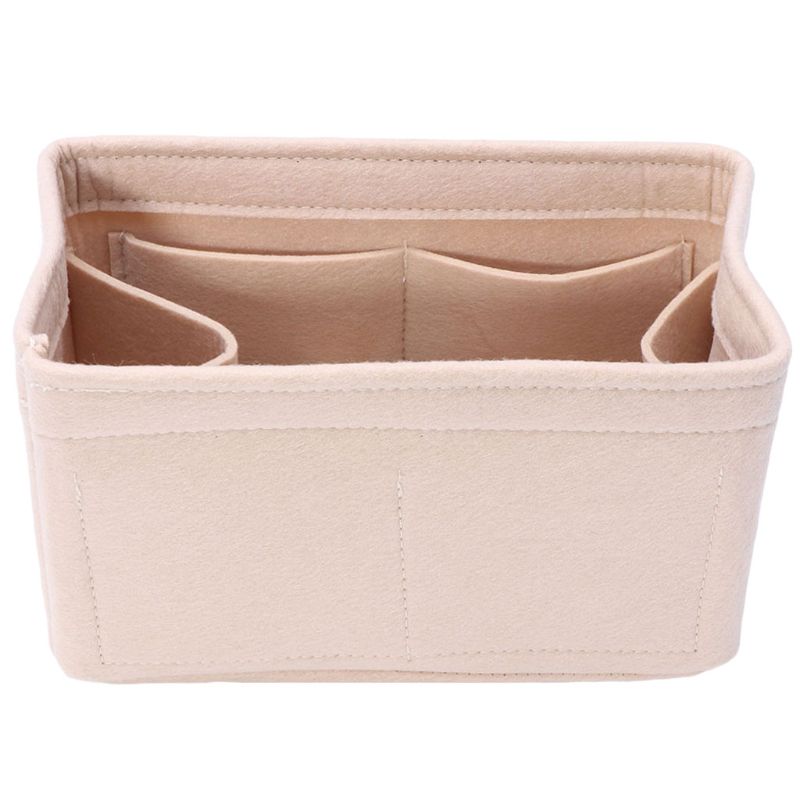 Felt Bag Insert Makeup Handbag Organizer Travel Inner Bag Purse Portable Removable Cosmetic Pouch Storage Box Tote Bag for Women