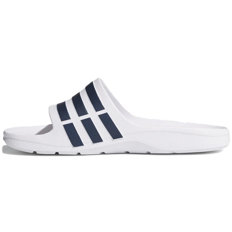 adidas Duramo Шлепанцы (унисекс) Белые / Темно-синие шлепанцы F32892
