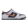 Nike Детские кроссовки Dunk Low SE GS Copper Swoosh Фиолетовый гром-синий Barely-Grape DX1663-400
