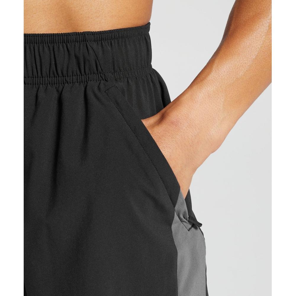Gymshark Sport 7  Shorts Black A1b3l Bb2j