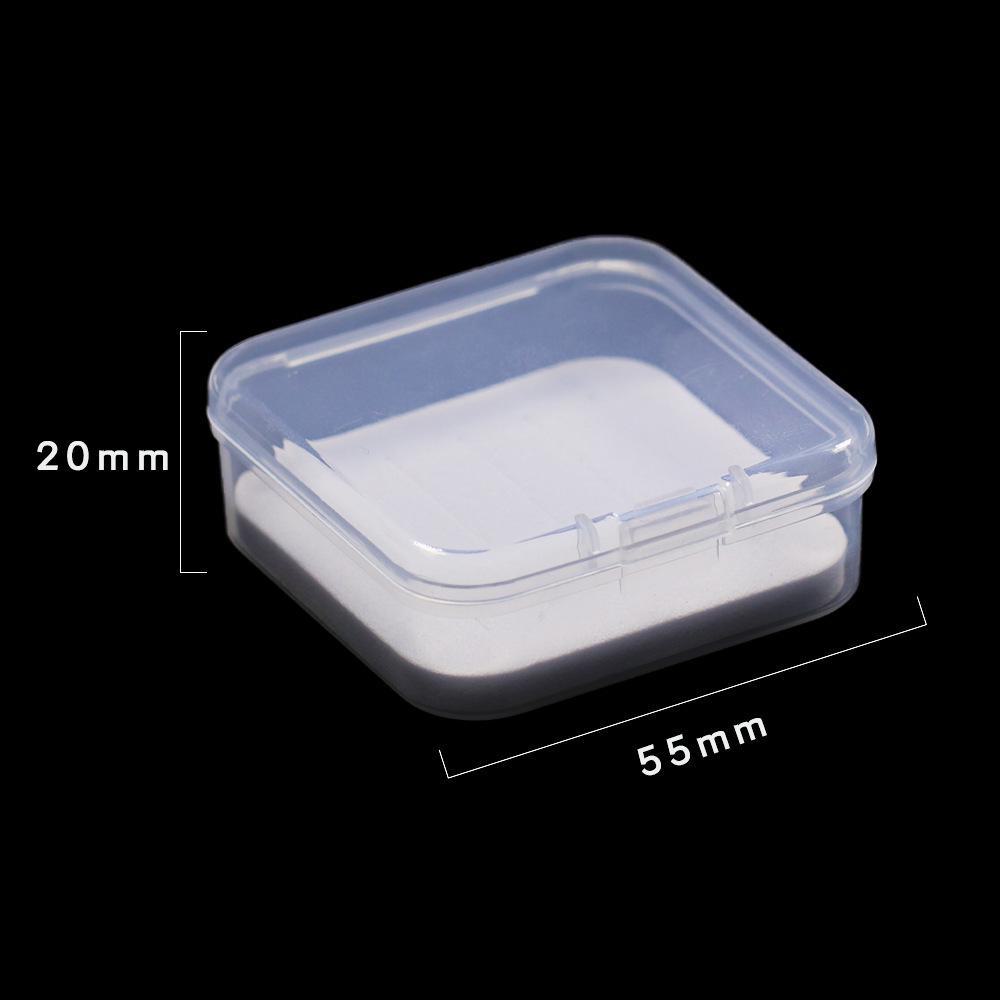 Прозрачная пластиковая коробка для приманок из насекомых Luya с ящиком для хранения крючков для ловли рыбы нахлыстом.