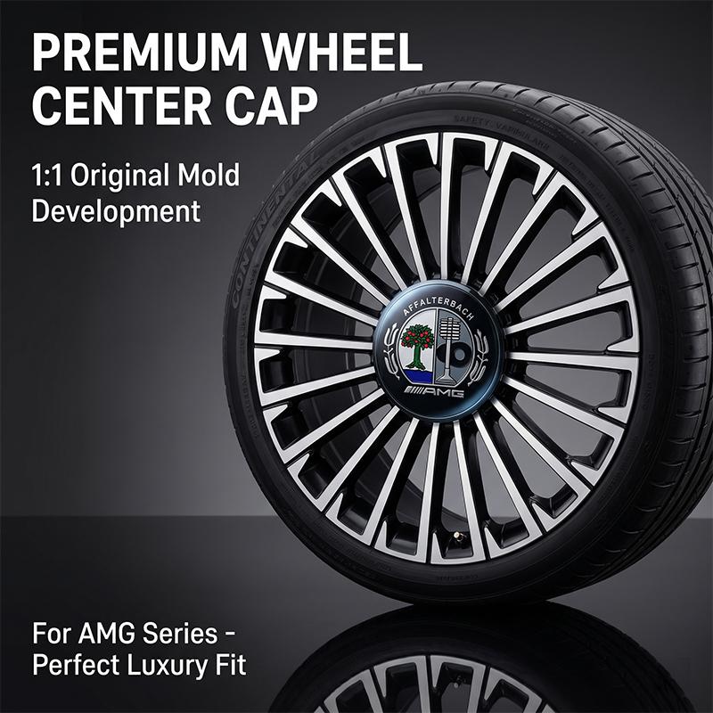 AABID1 4pcs 75mm Car Wheel Hub Center Caps Rim Cover Badge Emblem For Mercedes Benz C260 C200 C180 GLA/E/C Class E43 E260 E300 E320 E40