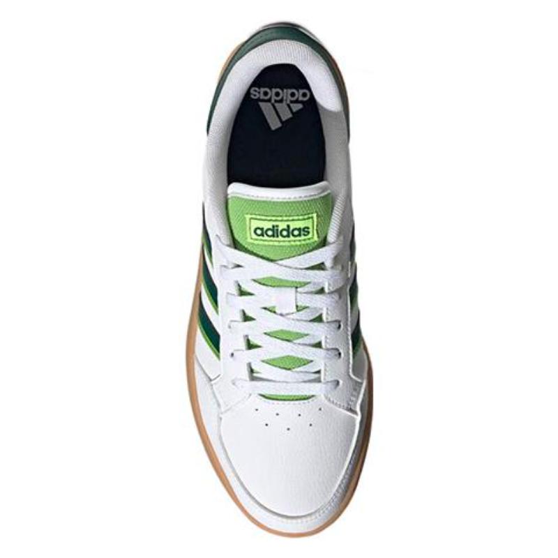 adidas Кроссовки Breaknet 'Белый лесной зеленый' IG6536