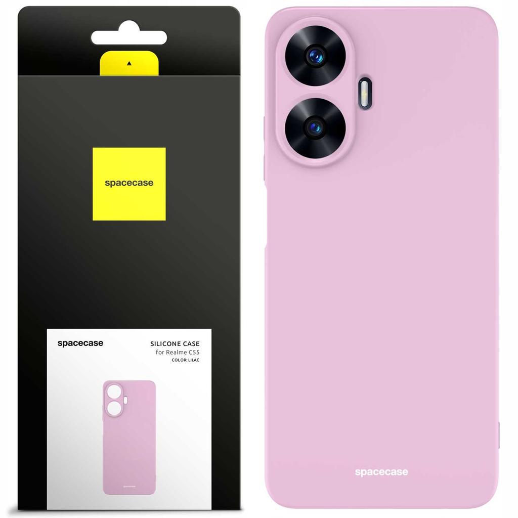 Sc Silicone Case Realme C55 Lilac
