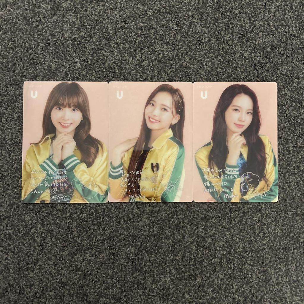 [USED] U NiziU Album Ayaka Mayuka Miihi AYAKA MAYUKA