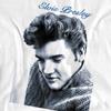 Elvis Presley Unisex Adult Script & Sweater T-Shirt