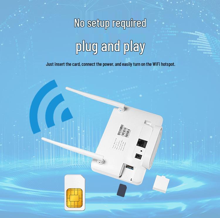 4G LTE WiFi-роутер CP106 с поддержкой SIM-карт для домашнего использования
