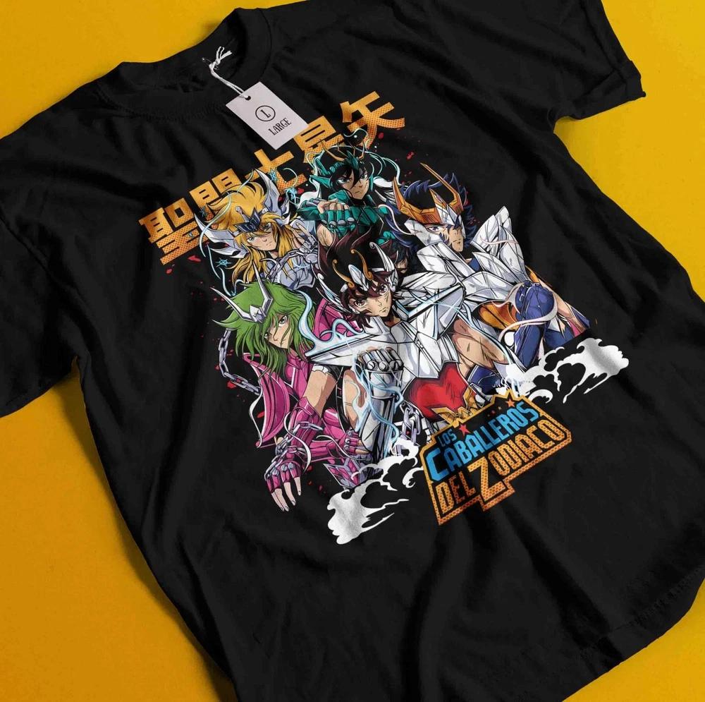 Футболка Saint Seiya Рыцари Зодиака Хёга Футболка Унисекс