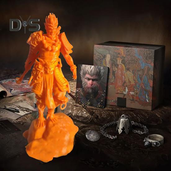 3D-печатная фигурка Укуна Великие мудрецы, равные небесам Статуэтка Скульптура Короля обезьян Модель Настольное украшение Орнамент Игровая периферия
