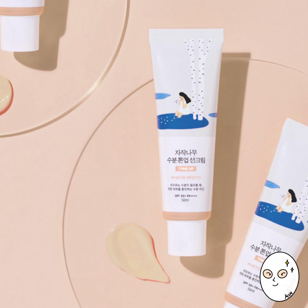 ROUND LAB Увлажняющий солнцезащитный крем с тонирующим эффектом 50 мл – SPF50+ PA++++