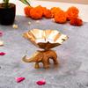Elegant Elephant Metal Tea Light Candle Holder Diwali Decoration Item for Home Decor Gift - Modern Design, Wedding Decoration