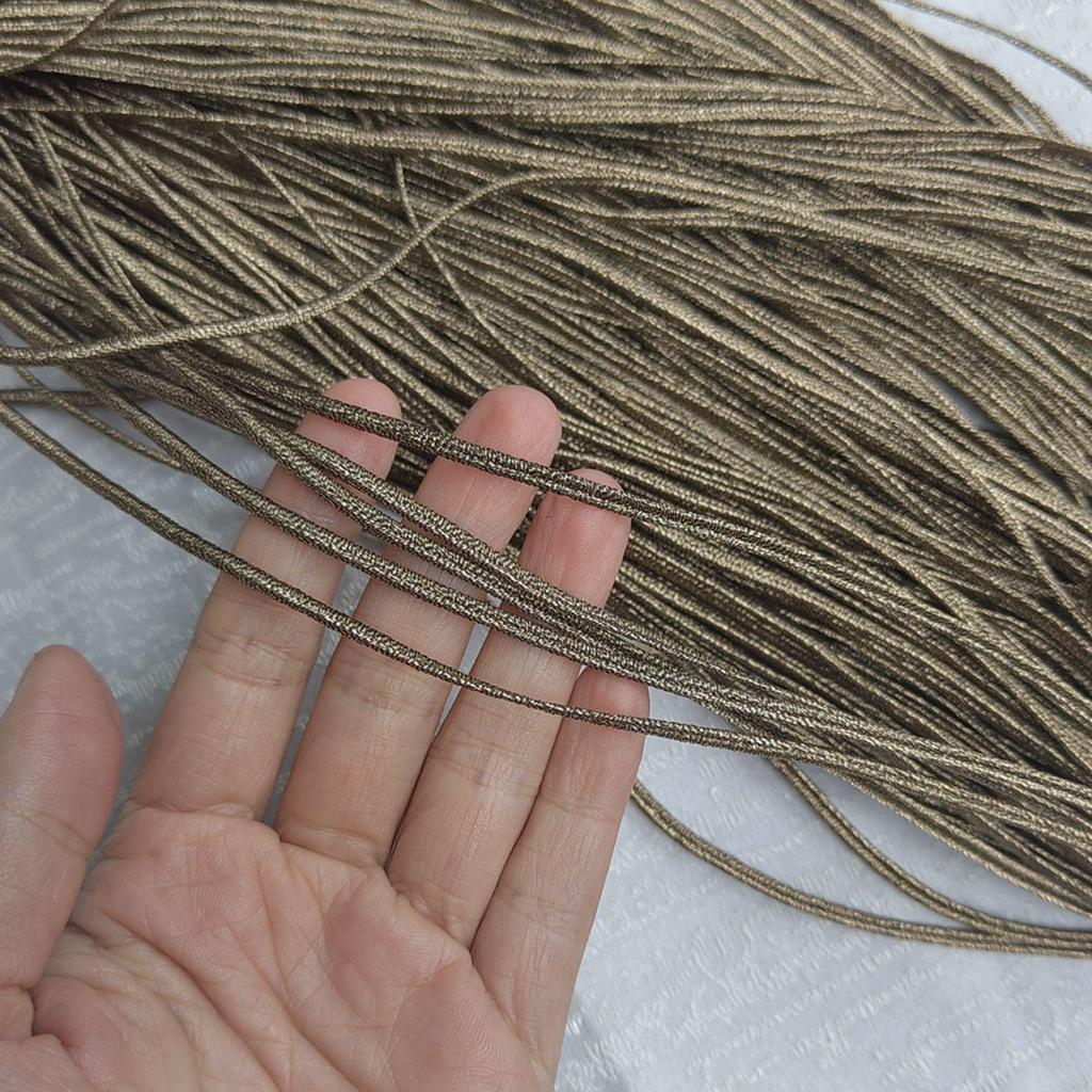 3 мм золотая и серебряная елочка по краю веревка для пояса змеиного живота для плетения одежды и сумок