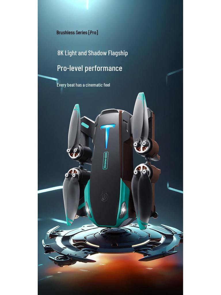 S25 Brushless HD Aerial Photography Drone with Intelligent Obstacle Avoidance & Four-Axis Remote Control