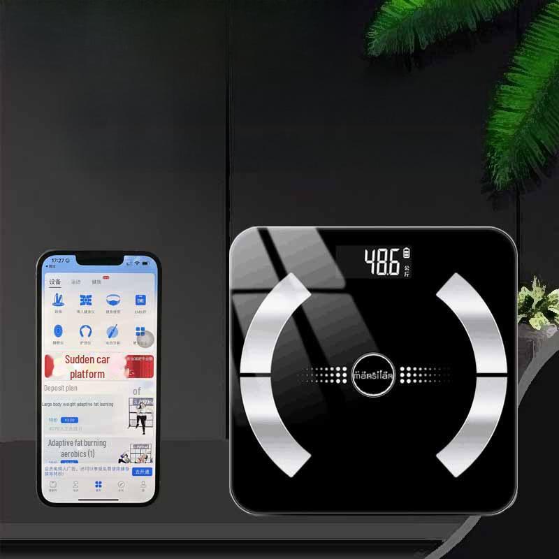 Bluetooth Body Fat Scale: Accurate Electronic Household Scale for Adults