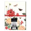Sticky Note Gift Notepad with Butterfly and Floral Perfect British Import Set, Stationery, Print, Red, Gift,