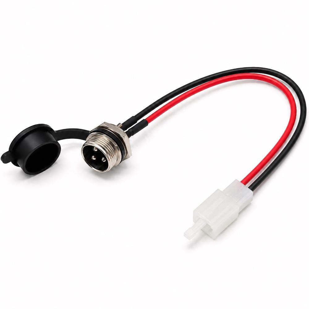 3-контактный порт зарядки для самоката, зарядная розетка для Razor MX350 MX400 SX350 E100 E200 E300 E-Bike