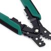 Миниатюрные электрические клещи для обжима клемм 10-26 AWG Интегрированная конструкция Инструмент для зачистки проводов Функция резки нескольких типов разъемов