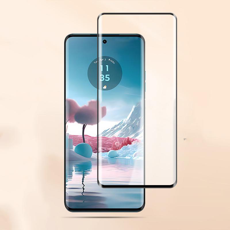 Для Motorola Moto Edge 40 Neo 3D изогнутое закаленное стекло Защитная пленка для экрана для MOTO Edge40 40Neo полное покрытие прозрачная защитная пленка