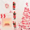 Christmas 25m Santa Ladder Furniture Doll Pendant Christmas Decoration 25CM Three Ladder