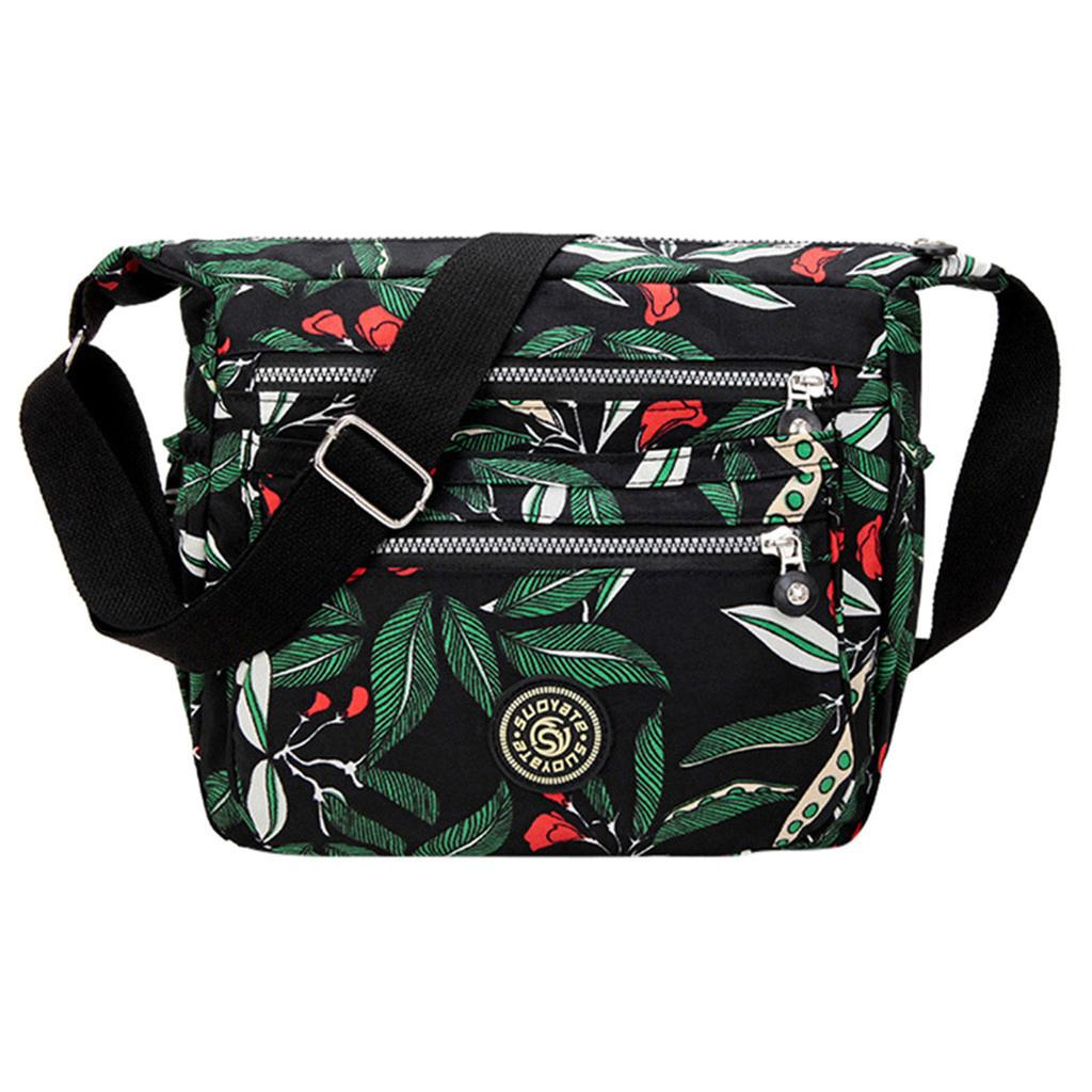 Новая сумка из ткани с принтом, сумка-мессенджер, модная нейлоновая водонепроницаемая сумка через плечо