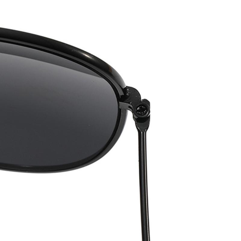 Trendy SunShade Glasses Unisex Eyeglasses Strong Metal Frame PC Lens Sun Protective Eyewear For Adult Unisex Daily Wear