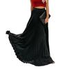 Skirt Women Solid Color Large Hem A-Line Long Skirt Work Leisure Skirt Streetwear