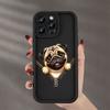 Чехол для мобильного телефона с рисунком щенка, подходит для iPhone 17 16 15 14 13 12 11 Pro/ Max /Plus, противоударный и защищающий от падений