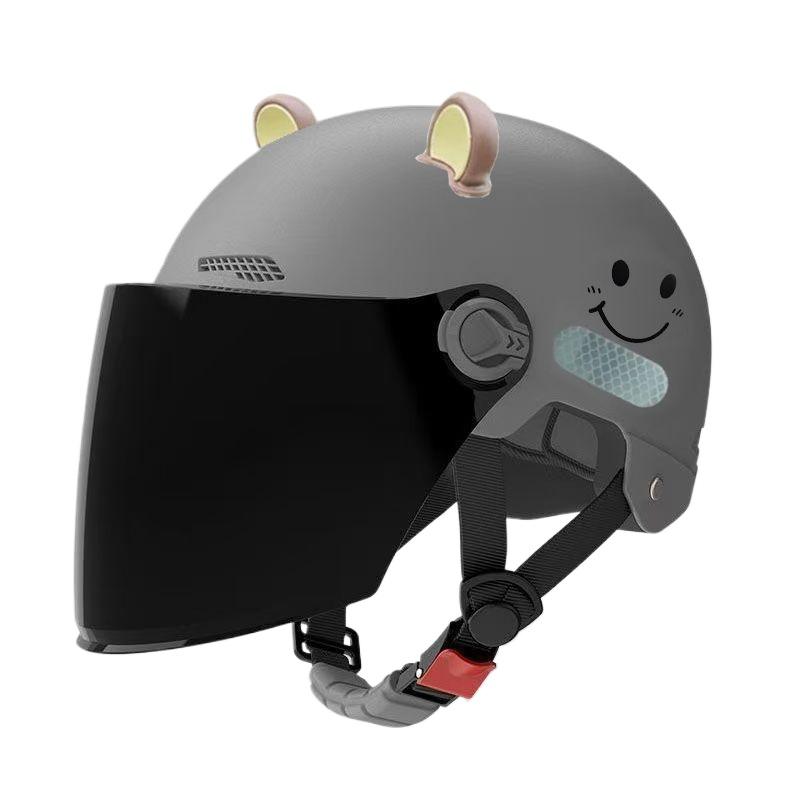 Electric Vehicle Helmet Unisex Summer Sun Protection Four Seasons Universal Windproof Breathable Safety Half Helmet