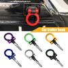 Car Tow Hook Sturdy Wear-resistant JP/EU Plug Front Bumper Auto Trailer Ring Hook Car