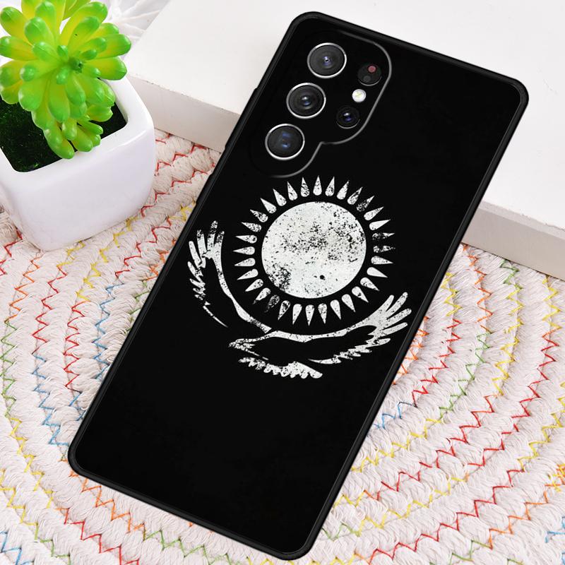 Силиконовый чехол для телефона с принтом флага Казахстана Для Samsung Galaxy note 10 pro S26 S25 S24 S23 S22 S21 Plus S25Ultra Capa Cover