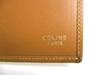Authentic CELINE Brown Leather Flap Wallet Bifold Long Wallet #a987  Refurbished