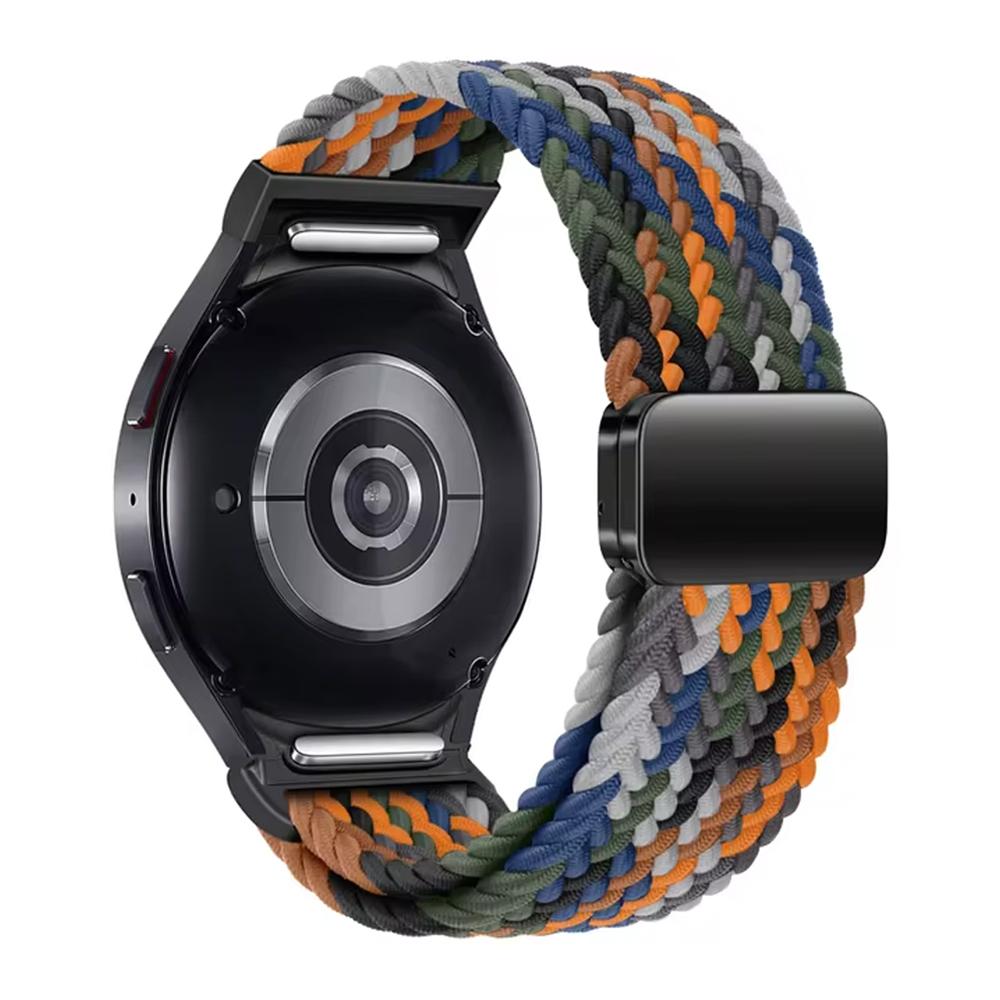 Band For Samsung Galaxy Watch 7 6 4 classic/5 Pro 44mm 40mm 45 47 No Gaps Braided Magnetic bracelet correa Galaxy watch 7 straps