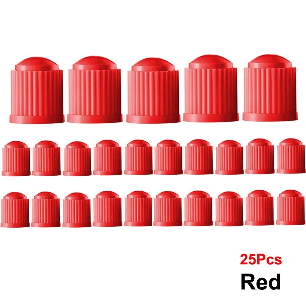 10/25/50/100 шт. колпачки для клапанов шин, пластиковые автомобильные стержни для шин, пылезащитные чехлы, универсальные колпачки для клапанов для автомобилей, мотоциклов, велосипедов, велосипедов