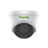 Tiandy 4-мегапиксельная HD купольная камера для помещений с двумя источниками света, полноцветная, PoE, китайская вилка (адаптер в комплекте)